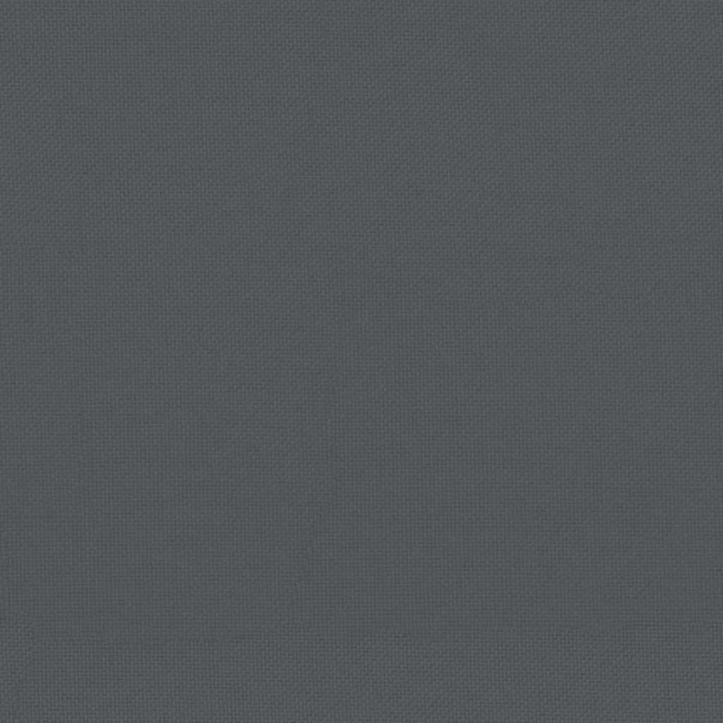 Corner Sofa with Cushions Black Solid Wood Pine